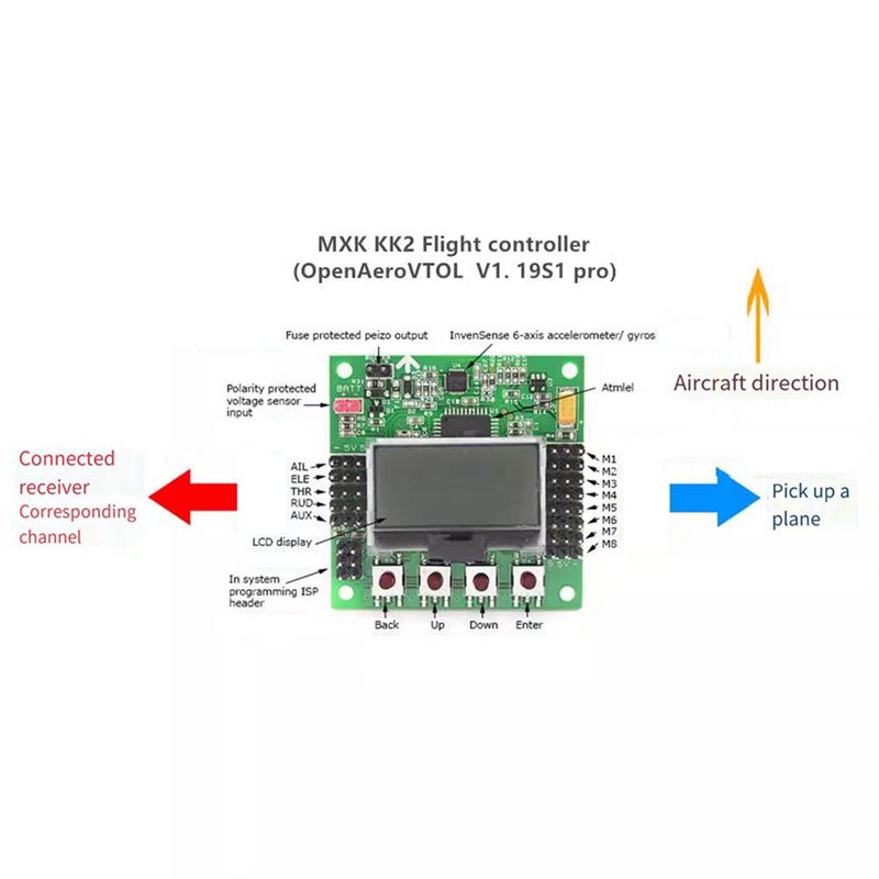 B05C-KK 2.1.5 Multirotor LCD F - Drone Racing Flight Controller review and price